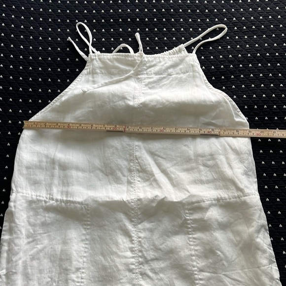Everlane linen apron dress S white - Picture 9 of 14
